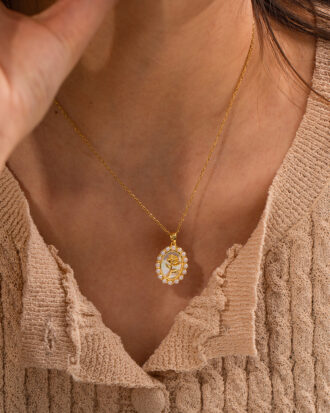 Collier Fleurs