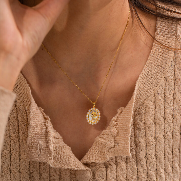 Collier Fleurs
